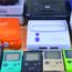 Collection of gaming consoles